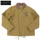 美品 TOYS McCOY PRODUCT トイズマッコイプロダクト N-1 DECK JACKET NAVY DEPARTMENT CONTRACT NXss ジャケット メンズ カーキ 38 23164