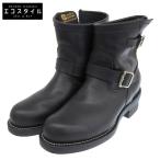 美品 CHIPPEWA チペワ エンジニアブーツ シューズ メンズ ブラック 24.4cm 黒 1901M58