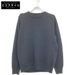 trenta settanta トレンタセッタンタ 0748 カシミヤシルク サドルショルダーニット ブラック 48 トップス カシミア メンズ 中古
