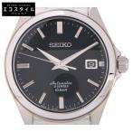 SEIKO セイコー SS SZSB011 黒文字盤 メカニカル 裏スケ 自動巻き時計 腕時計 シルバー メンズ