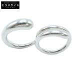 GEORG JENSEN ジョージジェンセン 925S MERCY マーシー ダブル リング・指輪 50-51 シルバー レディース