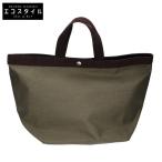美品 Herve Chapelier エルベシャプリエ 725C コーデュラ舟型 トートバッグ L ムース/モカ レディース