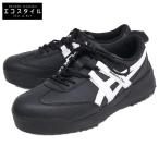 onitsuka tiger オニツカタイガー 新品同様 DELEGATION EX スニーカー シューズ 26.5 ブラック メンズ