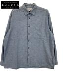 Individualized Shirts インディビジュアライズドシャツ ブルー シャンブレー デニム シャツ ブルー S トップス コットン メンズ 中古