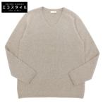 新品同様 TOYOBOSHI トウヨウボウシ HAKOBE カシミヤ100 Vネックニット トップス レディース ブラウン 08IT-PC0001