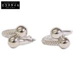 ショッピングbottega BOTTEGA VENETA ボッテガヴェネタ イントレチャートデザイン ボール フープ ピアス シルバー レディース