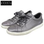 ショッピングスタッズ JIMMY CHOO ジミーチュウ メタリック スタースタッズ ローカット スニーカー シューズ メンズ シルバー 27.0cm