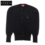 ショッピングヴィヴィアン Vivienne Westwood red label ヴィヴィアンウエストウッドレッドレーベル ウール オーブ ニット カーディガン レディース ブラック XS