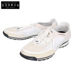 ショッピングCHANEL CHANEL シャネル G40014 ココマーク スエード ローカットスニーカー/ シューズ 43 ホワイト メンズ