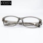 ショッピング眼鏡 美品 999.9 フォーナインズ NP-410 88 スクエアシェイプ メガネフレーム 眼鏡 55□16 140 クリスタルスモーク