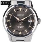 SEIKO セイコー SBCD147 6R35-01M0 PROSPEX プロスペックス アルピニスト 自動巻き 腕時計 シルバー/ブラウン メンズ