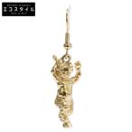  прекрасный товар VivienneWestwood Vivienne Westwood sati голубой -b печать одна сторона уголок одиночный серьги женский 