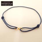 Marie-Helene de Taillac マリーエレーヌドゥタイヤック 22K インフィニティモチーフ コードブレスレット レディース