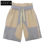 DOLCE＆GABBANA ドルチェアンドガッバーナ ドッキング ハーフパンツ ボトムス メンズ ベージュ×グレー 44 ベージュ/グレー