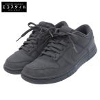 美品 NIKE ナイキ DUNK LOW アンスラサイト レーサーブルー シューズ レディース 黒 ブラック 8.5 FZ3781