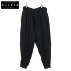 Yohji Yamamoto POUR HOMME ヨウジヤマモトプールオム HZ-T35-082 針抜きサルエルパンツ ブラック 3 ボトムス コットン メンズ 中古