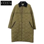 BALENCIAGA バレンシアガ 428821 カーキ キルティングコート カーキ 48 ジャケット ナイロン メンズ 中古