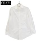 Maison Margiela メゾンマルジェラ ホワイト ポプリン デコルティケ シャツ S51DL0374 ホワイト 36 トップス コットン レディース 中古