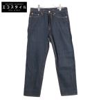 ショッピングEVISU EVISU エヴィス 和柄刺繍 カモメ デニムパンツ インディゴ 30 ボトムス コットン メンズ 中古