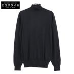 ショッピングPRADA PRADA プラダ ブラック UMR329 ウールタートルネックニット ブラック 50 トップス カシミヤ メンズ 中古