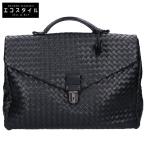 ショッピングヴェネタ BOTTEGA VENETA ボッテガヴェネタ 122139 イントレチャート ビジネスバッグ ブリーフケース ブラック メンズ