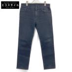 LOUIS VUITTON ルイヴィトン ブラック モノグラムパッチ デニムパンツ ブラック 30 ボトムス デニム メンズ 中古