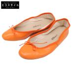  как новый / PORSELLIporuseli кожа балетки 39 orange женский 