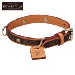 LOUIS VUITTON Louis * Vuitton M58070kolie* Baxter GM собака цвет / ошейник оттенок коричневого 