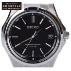 SEIKO セイコー セイコーセレクション SBTM241 キャリバー7B24 ソーラー電波 腕時計 シルバー/ブラック メンズ