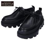  как новый MONCLER Moncler G209B4D70000019A6999 MON WALLABEE кожа U chip оксфорды 37 черный женский 