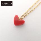 Yahoo! Yahoo!ショッピング(ヤフー ショッピング)美品 AHKAH アーカー K18刻印 AB1647010100 ティランハート ネックレス レッド/イエローゴールド レディース