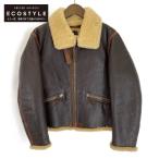  прекрасный товар / THE REAL McCOY'S The Real McCoy's 94-3084-A D-1 мутон "куртка пилота" M темно-коричневый мужской 