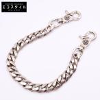 Chrome Hearts Chrome Hearts 925 Classic цепь 25 ссылка W зажим цепочка для бумажника серебряный мужской аксессуары 