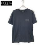 FENDI フェンディ ブラック FY0894 22年春夏 Tシャツ ブラック XL トップス コットン メンズ 中古