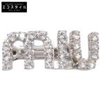 ショッピングMIUMIU MIUMIU ミュウミュウ 5JF082_2DNC_F0OKL クリスタル ヘアクリップ ヘアアクセサリー シルバー レディース