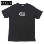 ショッピングディオール 美品 CHRISTIAN DIOR ディオール コットン シグネチャーロゴ Tシャツ トップス メンズ 黒 ブラック L 343J696C0554
