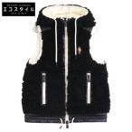 MONCLER モンクレール GRENOBLE グルノーブル MAGLIA GILET マリア ギレ ボア ダウンベスト ベスト XS ブラック レディース