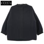 ショッピングエヴァ evam eva エヴァムエヴァ ネイビー E223T179 ウールパディングショートコート ネイビー 1 コート ウール レディース 中古