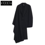 Ground Y グラウンドワイ ブラック GA-J05-101 アシンメトリック ケープ ジャケット ブラック 3 ジャケット ウール メンズ 中古