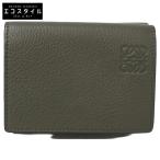 ショッピングロエベ LOEWE ロエベ C660TR2X02 アナグラム ソフトグレインカーフ トライフォールド ウォレット レディース