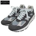 美品 New Balance ニューバランス ×KITH Ronnie Fieg チャコール スニーカー USA製 シューズ メンズ グレー 26cm M990KT2
