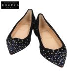 CHRISTIAN LOUBOUTIN Christian Louboutin Star стразы замша po Inte dotu обувь 34 1/2 женский 