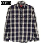 ショッピングシュプリーム Supreme シュプリーム 11AW パープル オンブレ フランネルシャツ パープル Ｓ トップス コットン メンズ 中古