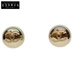 ショッピングCHANEL CHANEL シャネル B21S ココマーク ゴールド ボール ピアス ピアス ゴールド レディース
