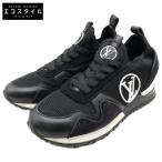 ショッピングルイヴィトン 美品/  LOUIS VUITTON ルイヴィトン ランアウェイライン インヒール スニーカー/シューズ 34 ブラック レディース