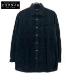 Burberry LONDON Burberry London черный общий рисунок вельвет рубашка черный M tops мужской б/у 