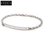 TIFFANY&Co. Tiffany ID plate narrow браслет женский 