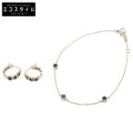 美品 STAR JEWELRY スタージュエリー K10 オキニス ブレスレット & ピアス イエローゴールド レディース