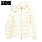 ショッピングmoncler MONCLER モンクレール BADYFUR バディファー シャイニーナイロン ショート ダウン ジャケット 00 ホワイト レディース
