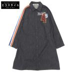 onitsuka tiger オニツカタイガー デニムショップコート メンズ インディゴ M 218A465